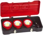 KS Tools - 150.4314 &ndash; Set mit 3 LEDS-Projektoren, 3 W, Leistung 250 Lumen pro