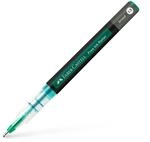 Faber-Castell - Tintenroller Free Ink Gr&uuml;n 0,8 mm | Rollerball mit dokumentenechter