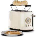 Klarstein Victoria Toaster &ndash; Retro-Toaster f&uuml;r 2 Scheiben 800 W, 7