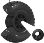 TRUTZHOLM Sackkarrenrad 260x85mm Vollgummi 3.00-4 PU Ersatzrad f&uuml;r Sackkarre...
