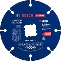 Bosch 1x EXPERT Carbide Multi Wheel Trennscheibe, X-Lock (f&uuml;r Hartholz, Holz...