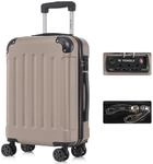 YONSLY Premium Reisekoffer TSA-Schloss,YKK-Rei&szlig;verschluss Hartschalen-Koffer...