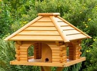 Deko-Shop-Hannusch Vogelhaus, Futterhaus, Vogelh&auml;uschen, sehr stabil, behandelt