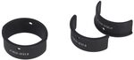 Wilhelm Humpert Ergotec schwarz Reduzierh&uuml;lsen-Set Schwarz 76 mm