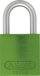 ABUS Vorh&auml;ngeschloss Aluminium 40 _ verde 100673 &ndash; 72ll/LOVE Arc geh&auml;rtetem...