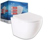 sanicomfort H&auml;nge WC Set Aliki &ndash; Sp&uuml;lrandloses, Hygienisches Wand-WC...