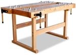 BAMATO Hobelbank WORK-1750 Werkbank Werkstatt Holz Handwerker 2 Personen |...