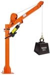 VEVOR Pickup Kran mit 453,6kg Tragkraft, Manueller Ladekran Inkl. Handwinde & 8t