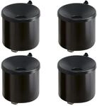 PROREGAL SuperSparSet 4x Runder feuerl&ouml;schender Wandaschenbecher | 2 Liter |...