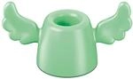 koziol 5834634 Hermes Zahnb&uuml;rstenhalter, Thermoplastischer Kunststoff, Mint,...