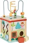 small Foot Motorikw&uuml;rfel &bdquo;Jungle Friends aus FSC&reg; 100%-zertifiziertem Holz,