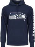 New Era NFL Fleece Hoody - Vertical Seattle Seahawks - L