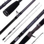 Zeck Fishing Momentum Angelrute &ndash; Kohlefaser-Blank, SiC-Ringe, Fuji Rollenhalter