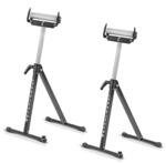 STAHLWERK Rollenbock RB-110 ST Arbeitsbock, 2 St&uuml;ck, Rollenauflage, 60 kg 