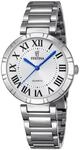 Festina Damenuhr Analog aus Edelstahl 316l Silberfarben | Quarzwerk,