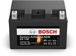 Bosch FA118 - AGM-Motorradbatterie - 12V 145A 10Ah - Geeignet f&uuml;r Motorr&auml;der,