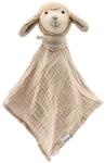 Sterntaler Schmusetuch L Schaf Flocke - Baby Kuscheltuch aus leichtem Musselin - Baby