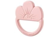 Little Dutch Bei&szlig;ring Silikon Baby Blume - rosa