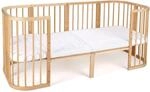 waldin Erweiterung auf 174 cm f&uuml;r 7in1 Babybett ohne Bett, Naturfarbe |...