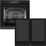 Oranier Einbau-Backofen Set Pyrolyse EBP820 autark - 14 Funktionen - 60 cm