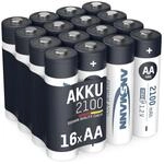 ANSMANN wiederaufladbar LSD Akku Batterie geringe Selbstentladung Mignon AA...