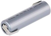 5X XCell Akku Mignon AA 2200 mAh 1,2V NiMh mit Z L&ouml;tfahne Flattop Hochstrom -
