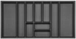 Orga-Box 3 Besteckeinsatz Tiefe: 473 x Breite: 891 mm anthrazit | mit Canvas...