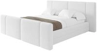 ALTDECOR Polsterbett ohne Matratze TEVO-Z 180x200 - Wei&szlig; | Polsterbett mit