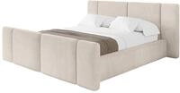 ALTDECOR Polsterbett H3/H4 Matratze RIVO-Z 120x200 - Beige | Polsterbett mit