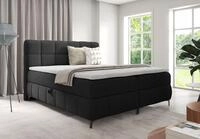 Boxspringbett Polsterbett Doppelbett Bett mit Topper und Bettkasten | Inkl.
