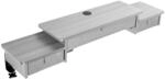 Duronic DD4 GY Schreibtischaufsatz, Schreibtisch Regal mit Tischklemmen 120 x...