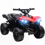 AIYAPLAY Kinder Quad Elektro 6V Elektrischer Kinderquad 37-72 M. Rot | Musik,