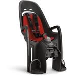Hamax Zenith Relax Kinder-Fahrradsitz mit Tr&auml;geradapter, Grau mit roter...