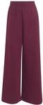 adidas Damen Soft Lux Straight Leg Pants, Maroon, M