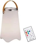 meineWunschleuchte Akku Lampe mit RGBW, H&ouml;he 38cm, Partylicht | Lautsprecher,
