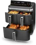GOURMETmaxx FryUp3 Vertikale Hei&szlig;luftfritteuse 3 Kammern | Heissluftfritteuse...