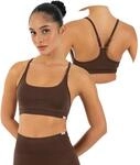 SMILODOX Sport BH Damen Timea Shaped Fit Racerback, Seamless Sport Bustier mit