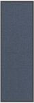 vidaXL Fu&szlig;matte Blau 60x180 cm
