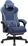 GTPLAYER Gaming Stuhl, Ergonomischer Gamer Stuhl aus Stoff mit...