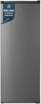 homeX FS1682E-S Gefrierschrank Tiefk&uuml;hlschrank gro&szlig; 168L Nutzinhalt silber 