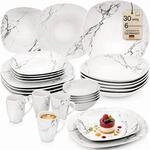 S&Auml;NGER | Kombiservice Bilgola Marmor, 30-tlg. Set f&uuml;r 6 Personen | mit...