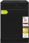 Exquisit Geschirrsp&uuml;ler 16 Ma&szlig;gedecke, Schwarz | Energieklasse C, 8...