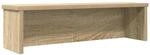 vidaXL K&uuml;chenregal Stapelbar Sonoma-Eiche 60x15x16 cm Holzwerkstoff