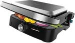 Cecotec Rock'nGrill Elektrogrill 1500 Full Open, 1500W, &Ouml;ffnung 180&deg;, RockStone,