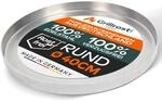 Grillrost.com Das Original Edelstahl Grillplatte - Plancha Rund 40cm - Massiver