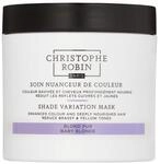 Christophe Robin Shade Variation Mask Baby Blonde 250ml New | Purple hair mask...