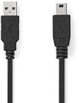 Nedis USB-Kabel - USB 2.0 - USB-A Stecker - USB Mini-B 5 pin Stecker - 480 Mbps...