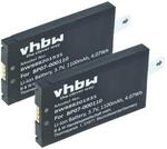 vhbw 2X Akku kompatibel mit Datalogic Memor X3 | CVR2, Memor NFP, DL-Memor
