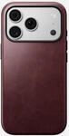 NOMAD Modern Leather Case | iPhone 18 Pro Max | Schutzh&uuml;lle aus Polycarbonat und