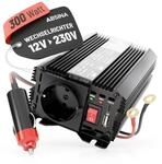 ABSINA Wechselrichter 12V auf 230V - Modifizierter Sinus Spannungswandler |...